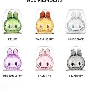 Pop Mart The Monsters Labubu Cheers! Double-Walled Glass Blind Box AUTHENTIC